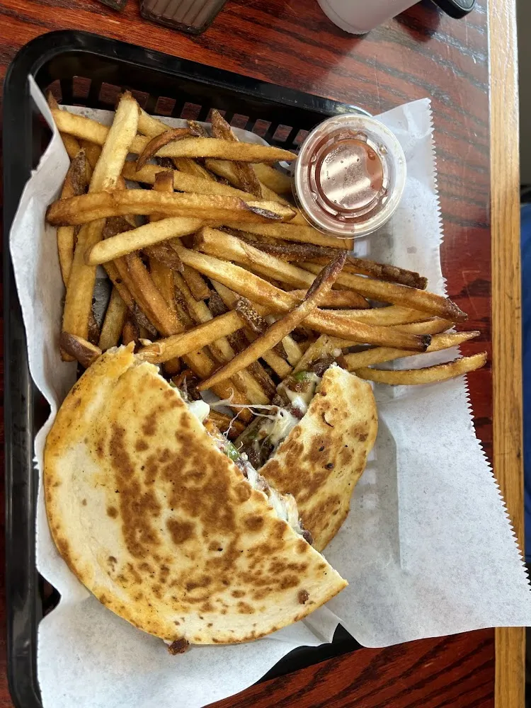Cheese Quesadilla with Fries